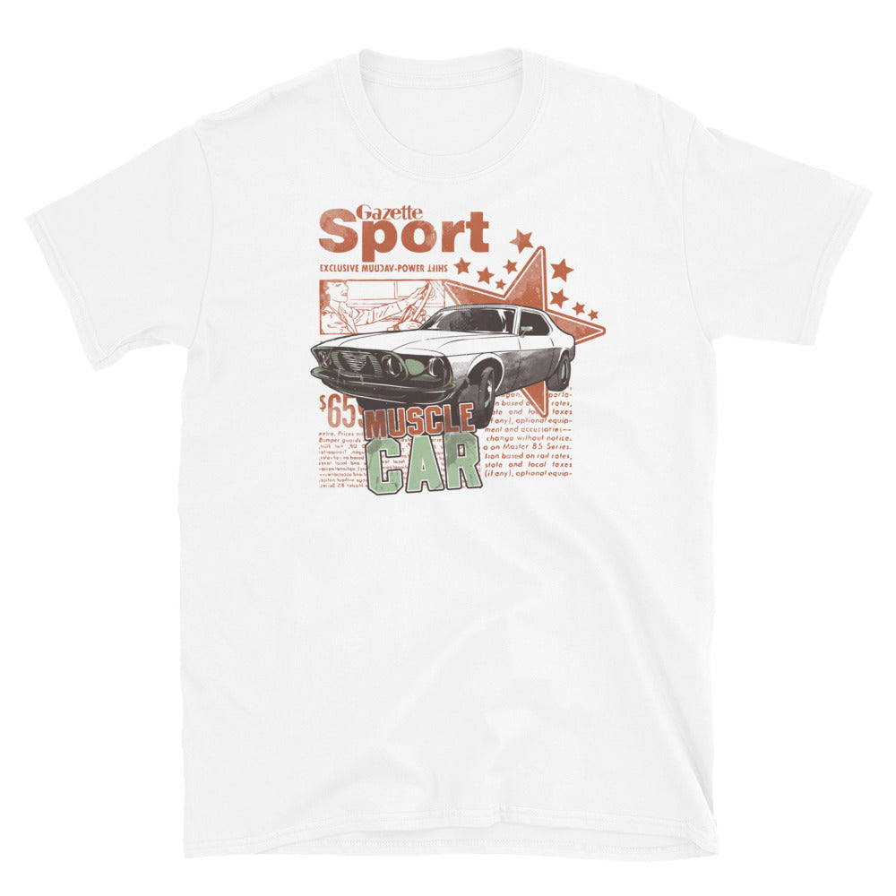 Oldschool Muscle Car Unisex T-Shirt
